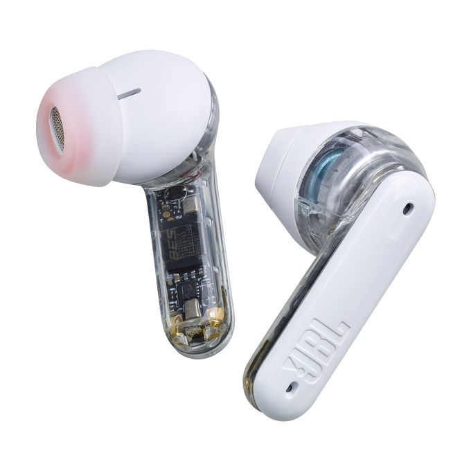 JBL Tune Flex Ghost Edition - White Ghost - True wireless Noise Cancelling earbuds - Detailshot 6 image number null